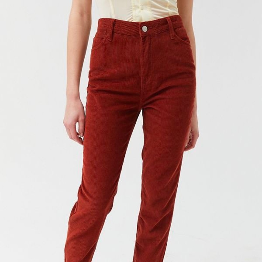 Urban Outfitters BDG Color Corduroy High-Waisted Mom Pant